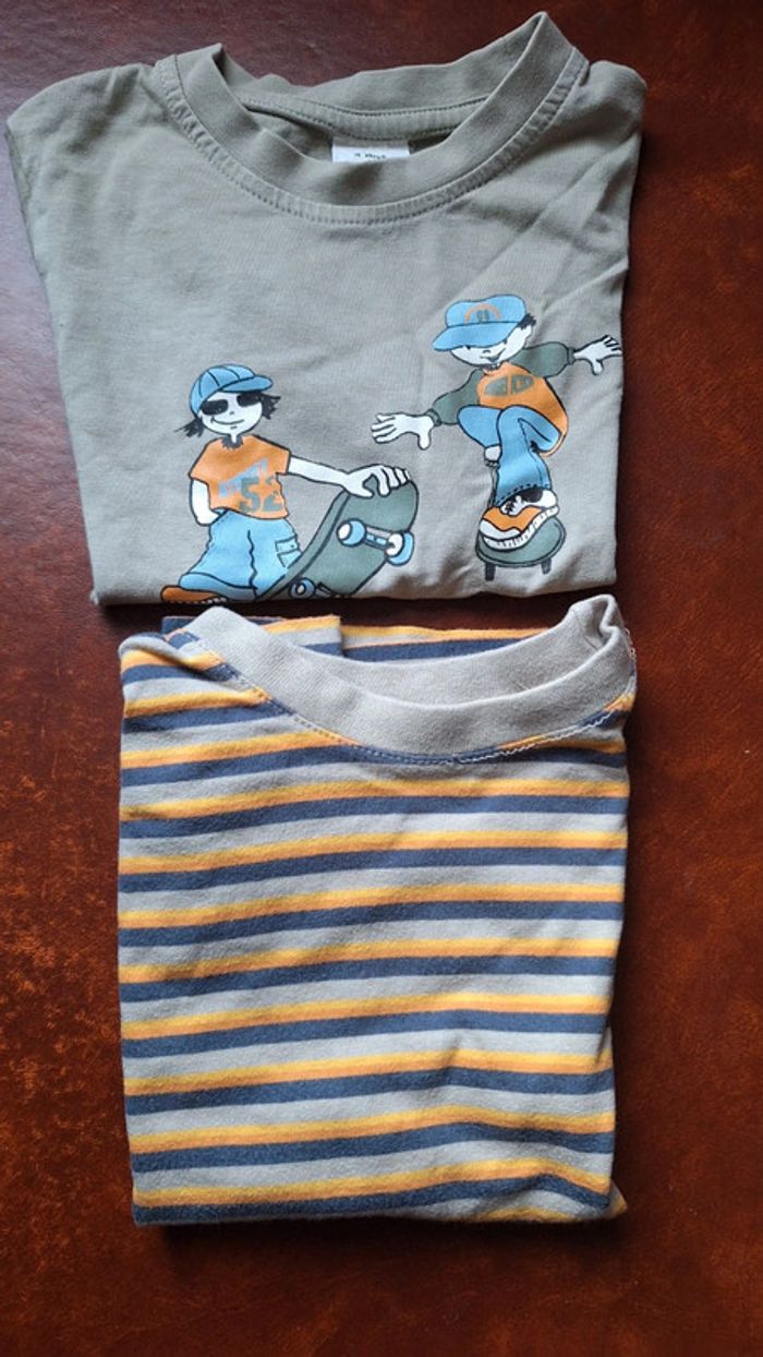 Lot de 2 Tee-shirts 4 ans