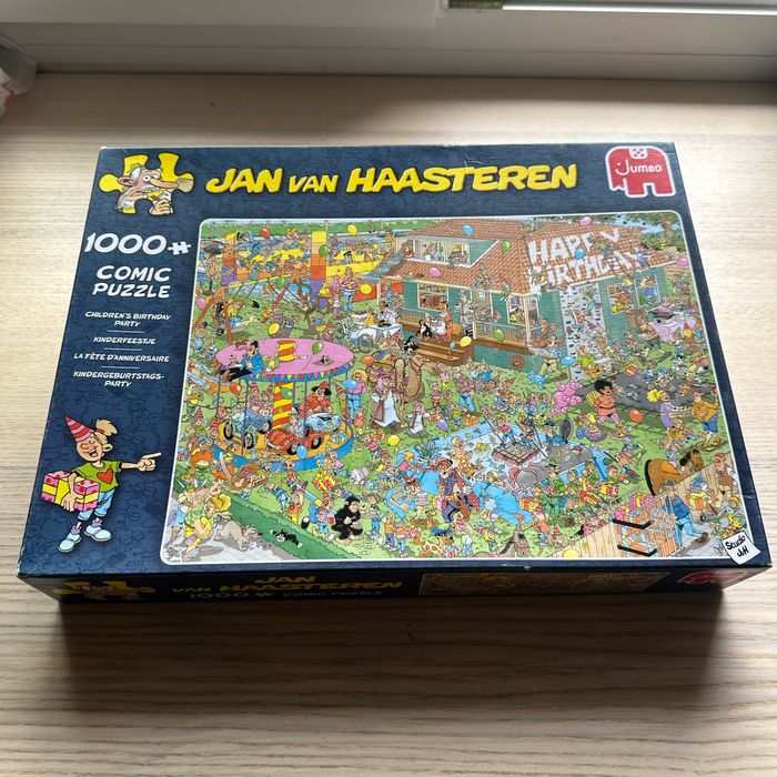 Jumbo puzzle, 1000 pièces comiques puzzle, fête d’anniversaire