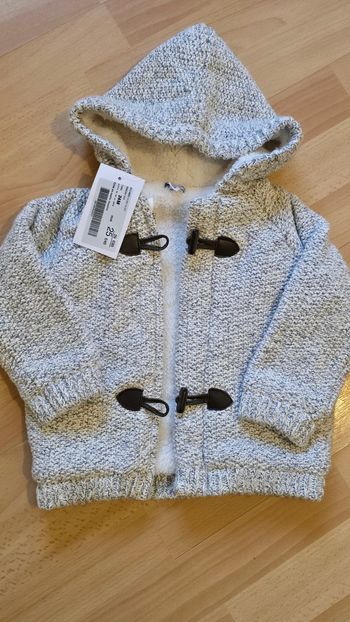 NEUF non porté 🏷😍 superbe veste/gilet zippée 2ans garçon 😍🤩💙