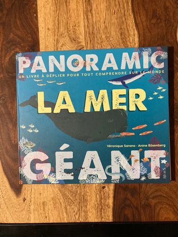 Neuf - livre Panoramic géant La Mer