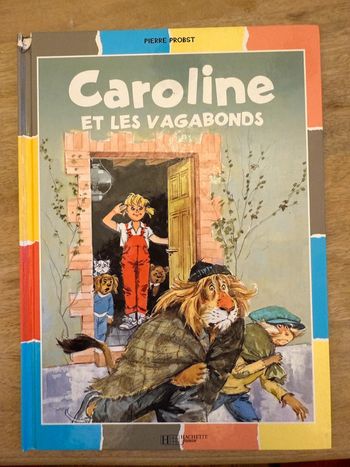 Bords colorés damiers - livre bd album Pierre Probst Caroline et les Vagabonds