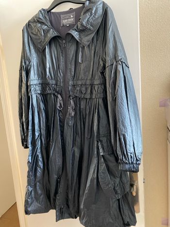 Imperméable gris anthracite taille xl