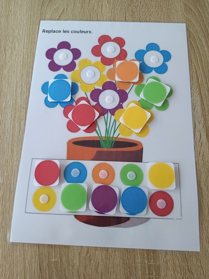 Montessori les couleurs