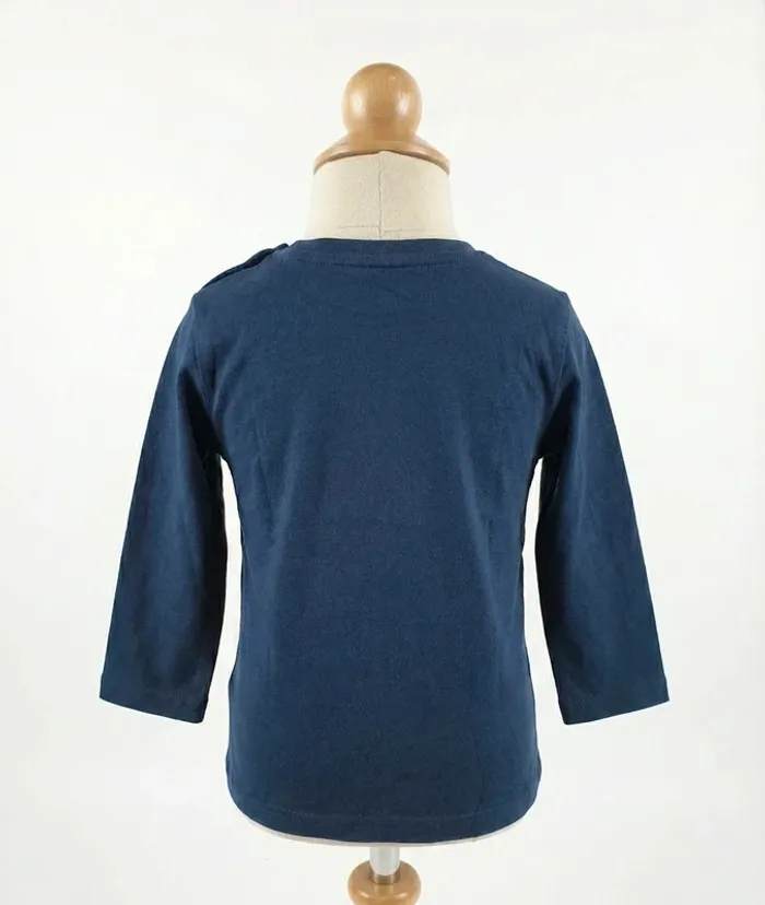 T-shirt Manches Longues Gemo - Message Humour "Maman" - 24 Mois (2 Ans) - photo numéro 2