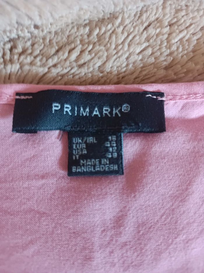 Tee shirt manches courtes rose - photo numéro 2