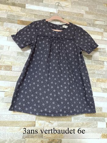 3 ans robe vertbaudet