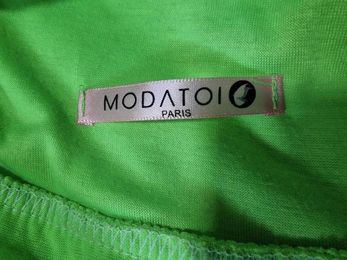 Ensemble été vert fluo - photo numéro 5