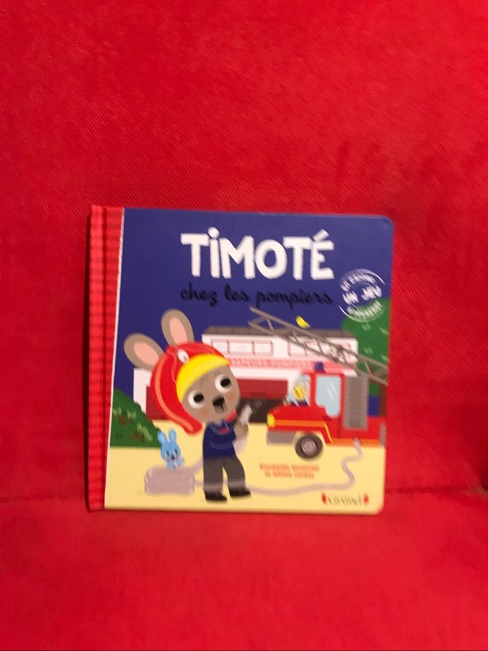 Livre Timoté chez les pompiers