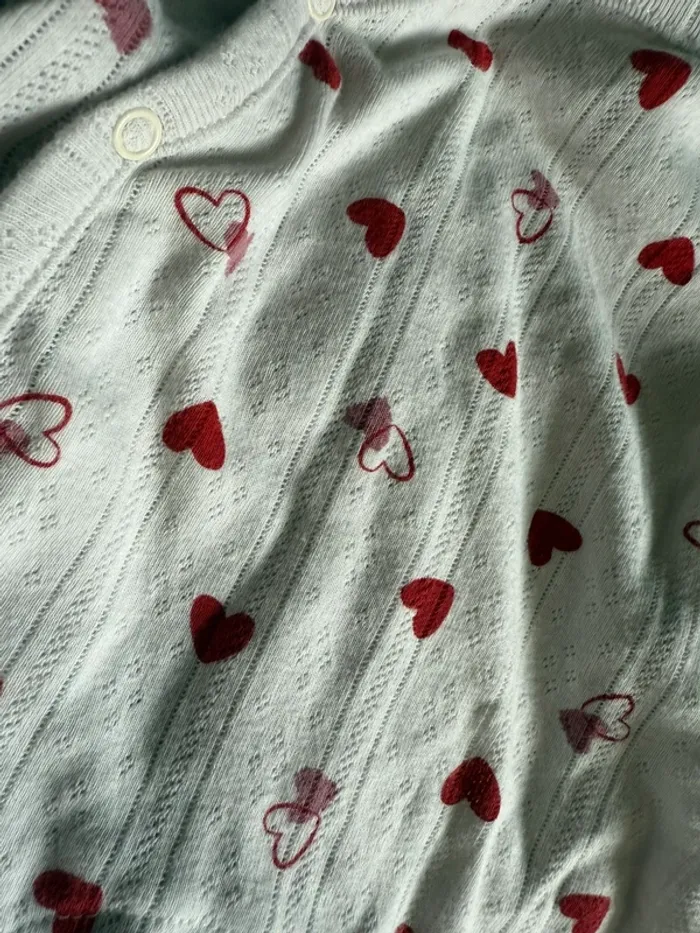 Pyjama motif cœur - photo numéro 4