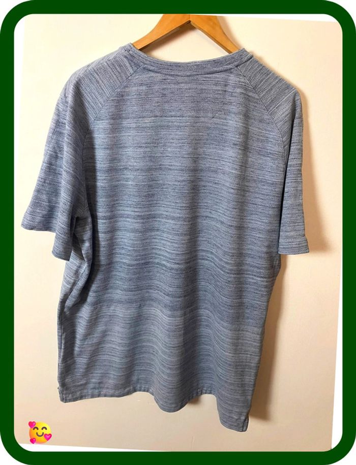 👕 T-shirt Nike – Homme – Taille XL – Gris bleuté chiné - photo numéro 3