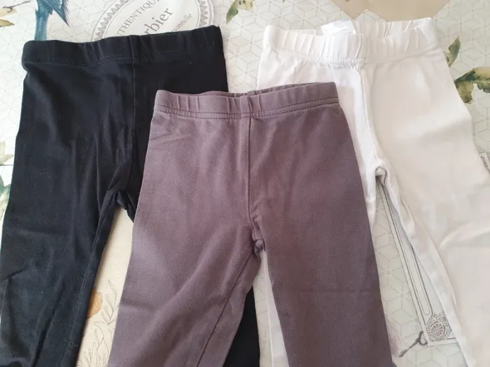 Lot de 3 leggings 12 mois