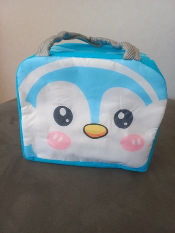 Lunch box glaciere sac isotherme enfant mignon déjeuner pique nique pingouin