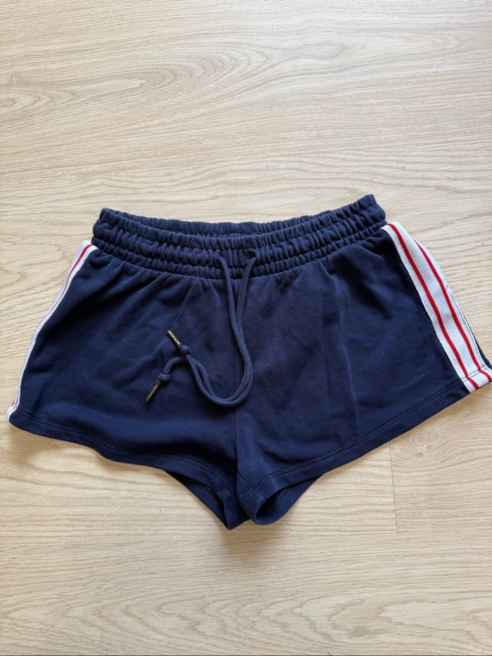 Short bleu marine avec détail undiz taille 34 XS - photo numéro 2