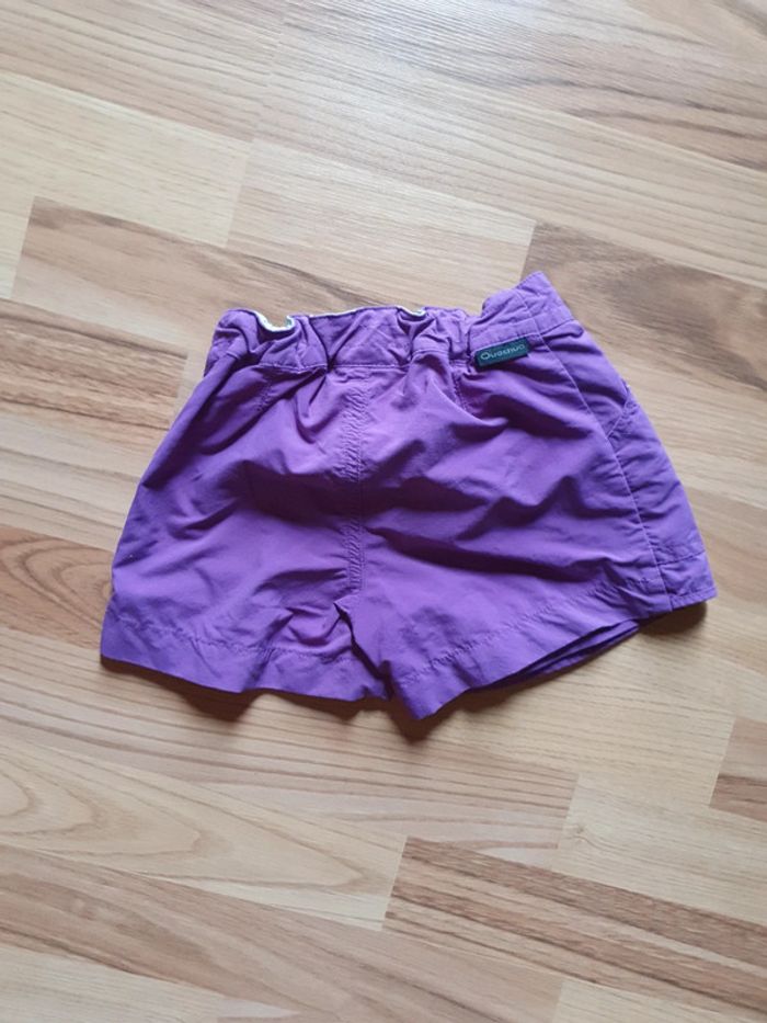 jupe short quechua violet 3 ans - photo numéro 3