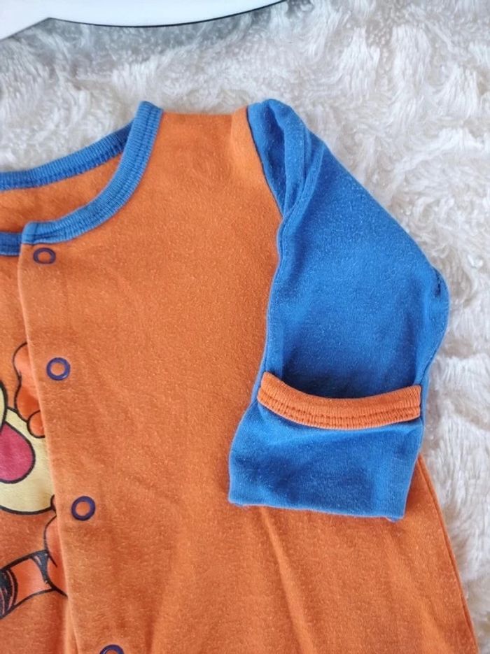 Pyjama grenouillère été léger Garçon 3/6 mois Tigrou Disney Baby 100% coton - photo numéro 8