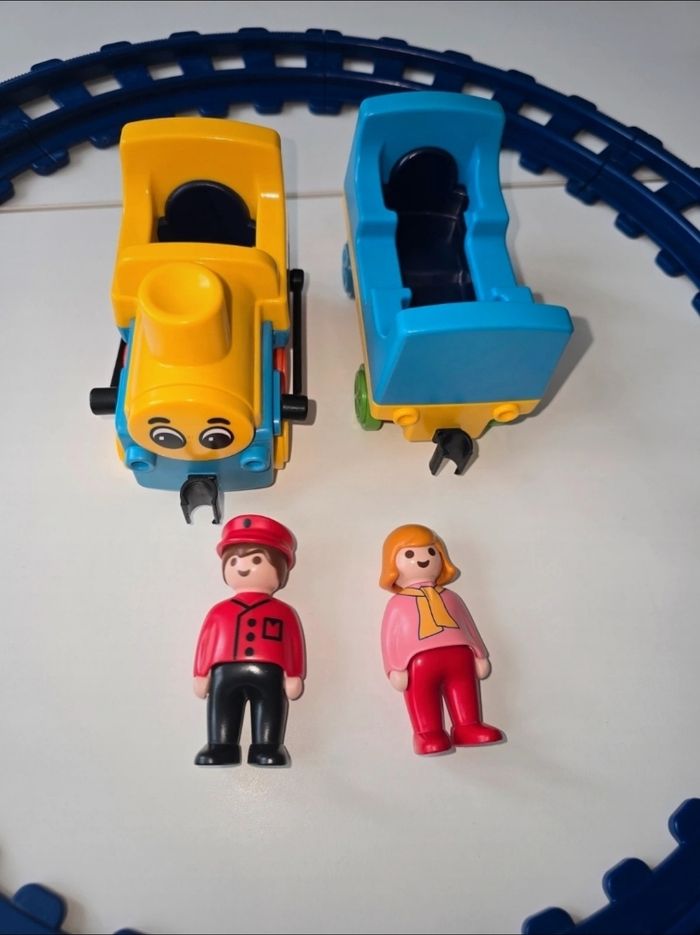 123 playmobil train 6760 complet - photo numéro 2