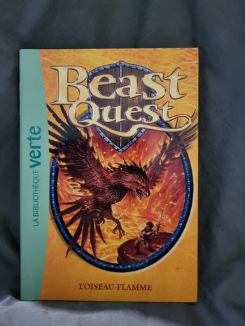 Beast Quest Tome 6 L'oiseau-flamme
bibliothèque verte