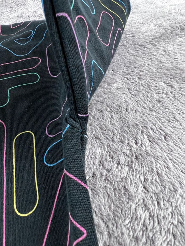 Sweat à Capuche Fila Noir Taille XS (14 Ans Enfant) - photo numéro 11