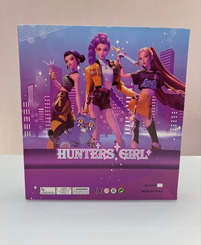 Lot de 3 poupée Huntrix Kpop Demon Hunters Rumi Zoey Mira - photo numéro 2