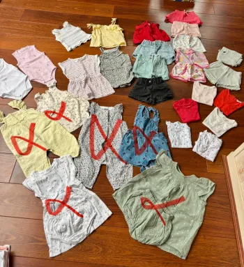 Lot vêtement été bébé fille taille 9mois