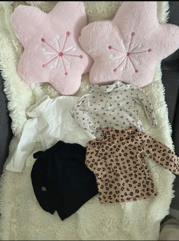 Lots 4 sous pull bébé fille 6mois