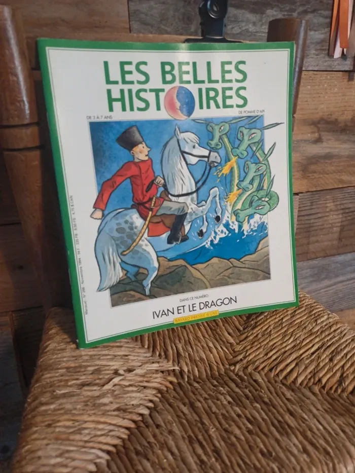 Livre revue Les belles histoires Ivan et le dragon - photo numéro 2