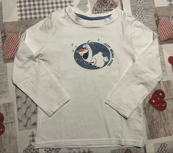 T-shirt manches longues Olaf - 4 ans
