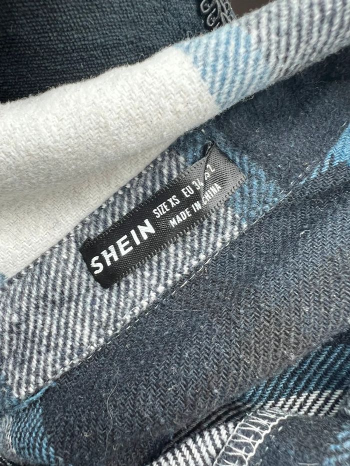 Veste chemise à carreaux - photo numéro 5