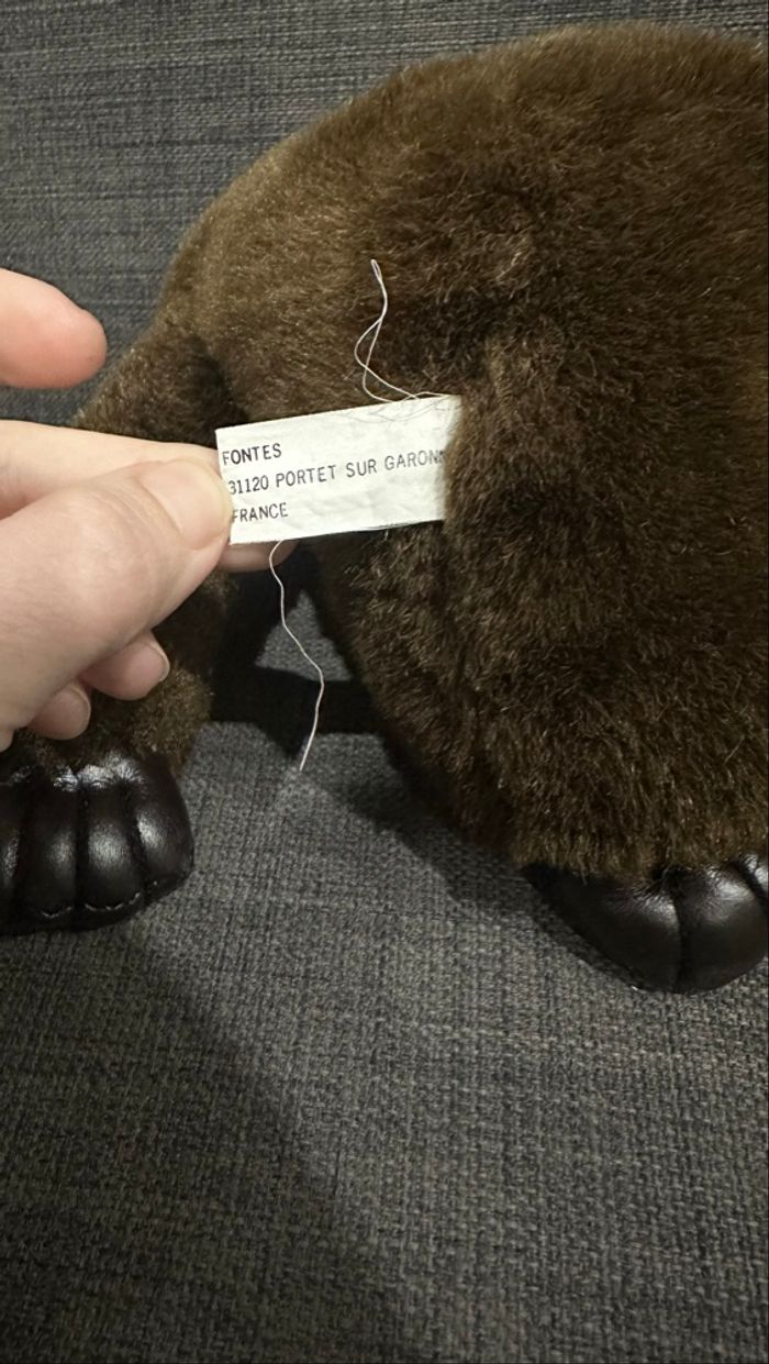 Peluche gorille vintage - photo numéro 2