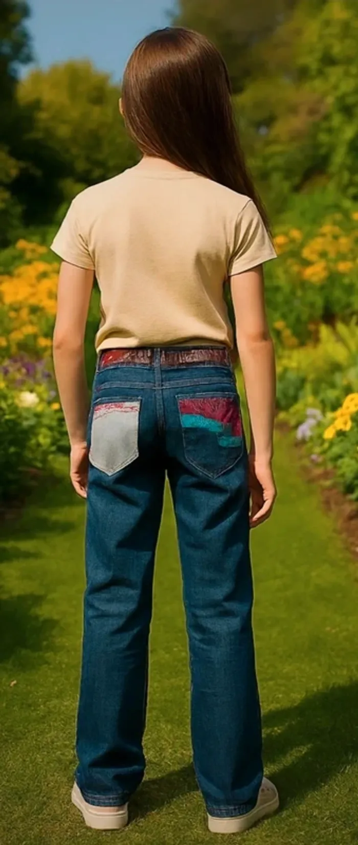 Jean's Desigual taille 11/12 ans - photo numéro 2