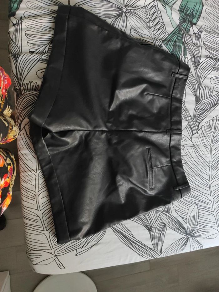 Short simili cuir - photo numéro 2