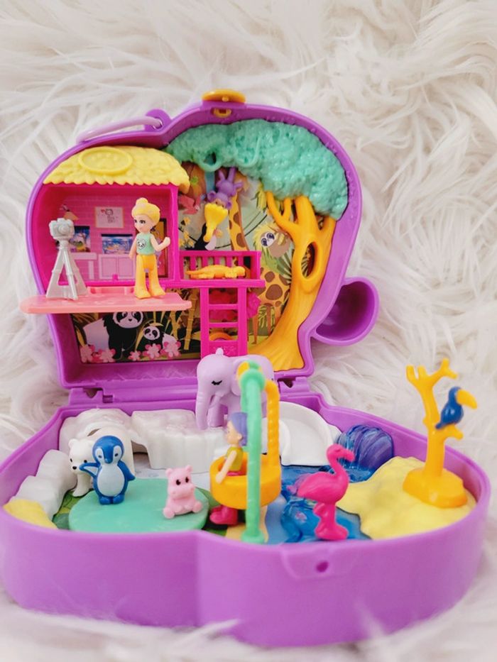 Polly pocket coffret zoo éléphant - photo numéro 4