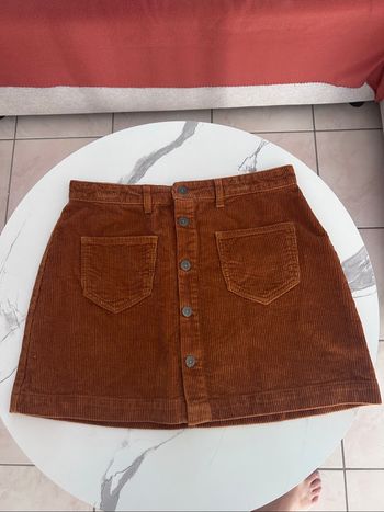 Jupe velours
