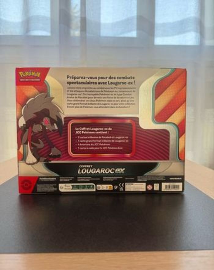 Pokémon Coffret Lougaroc ex  Neuf Français - photo numéro 3