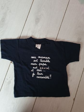 T-shirt mc 9 mois
