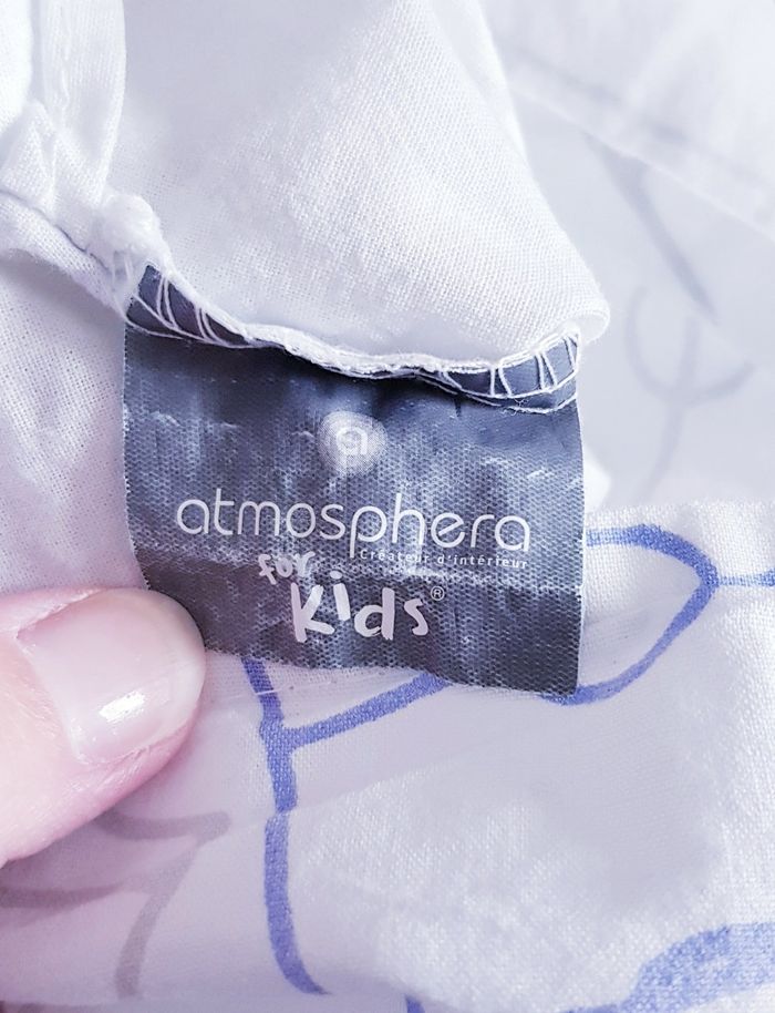 🌛 Linges de lit 1 personne (90 × 190 cm) - Atmosphera 🌜 - photo numéro 5