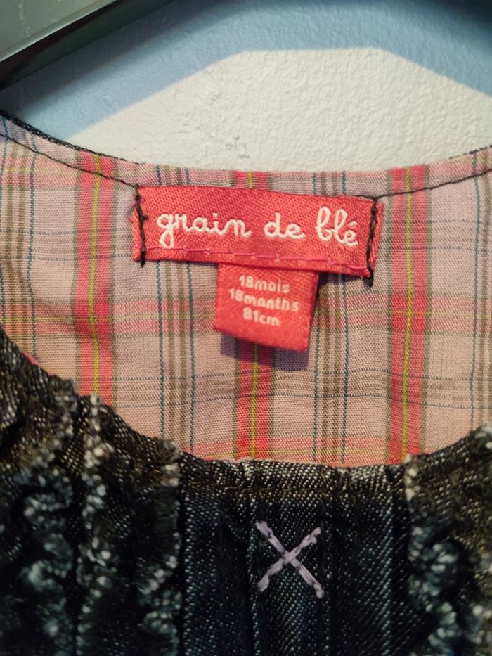 Robe boule en jean - photo numéro 2