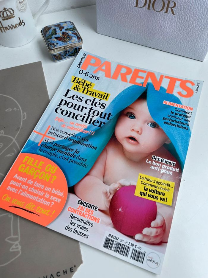 Parents magazine - bébé & travail les clés pour tout concilier