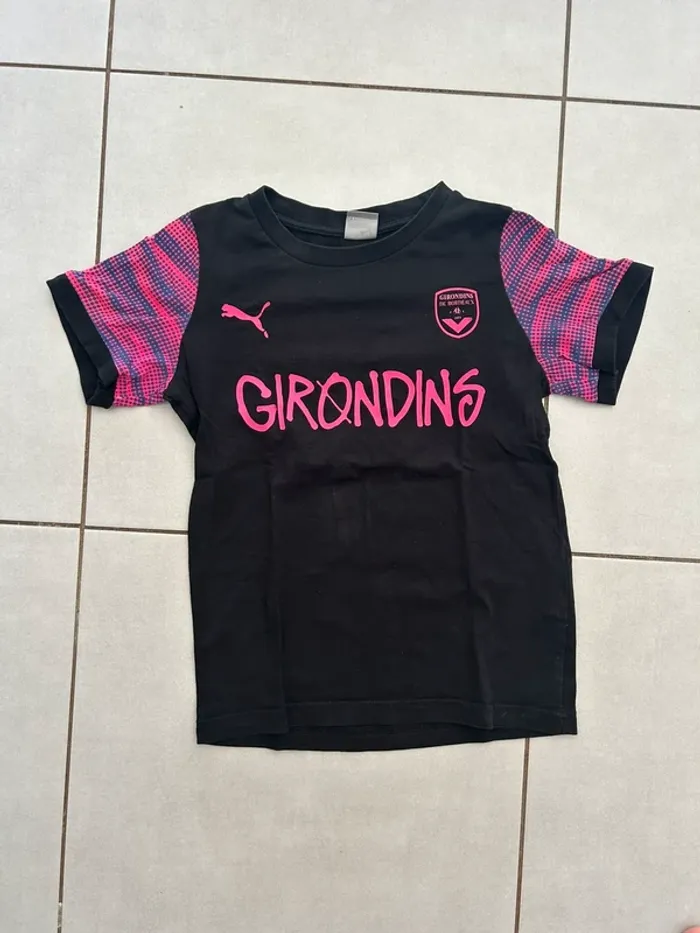 Tee shirt manches courtes puma Les Girondins 8 ans