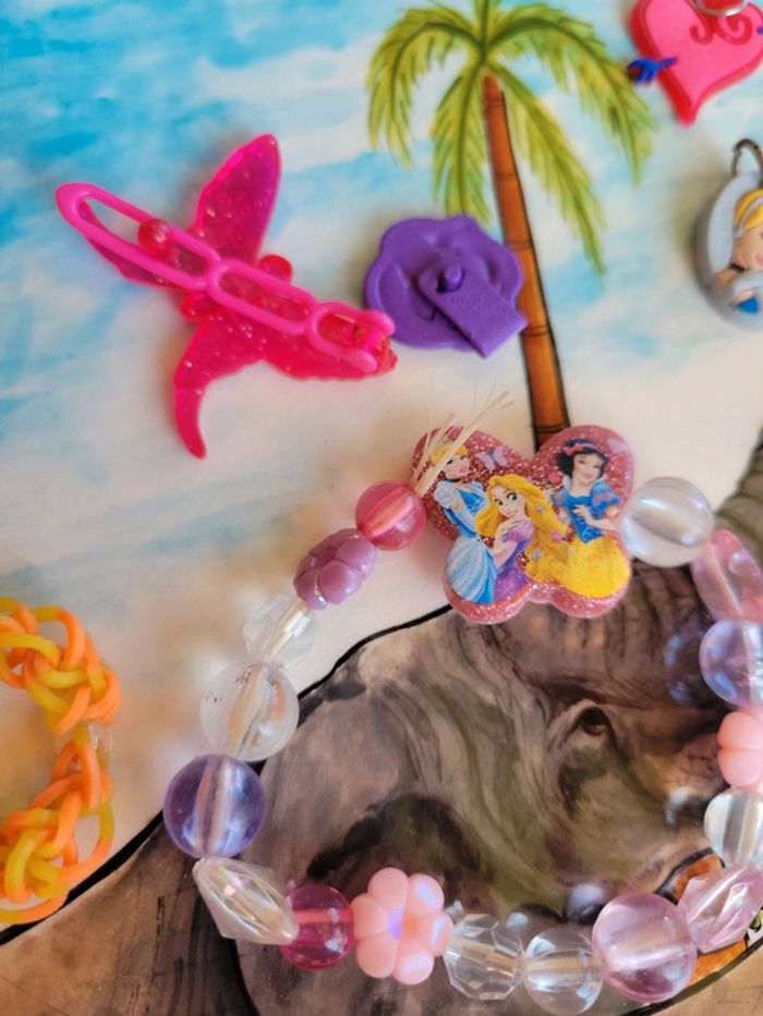 Lot Jouet barrette bracelet pendentif fille - photo numéro 4