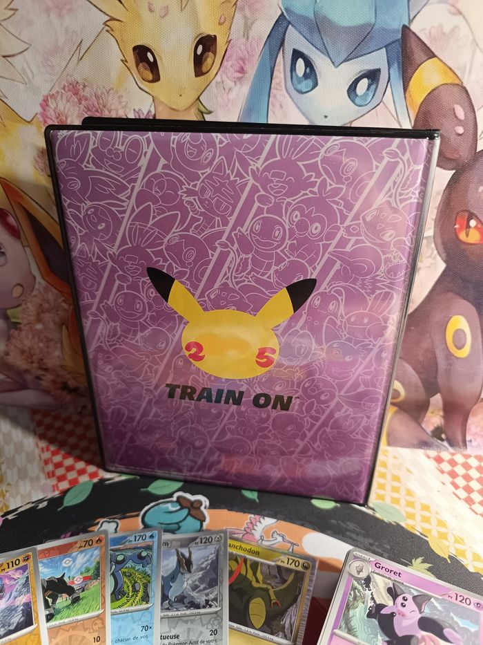 ✨ Classeur Pokémon Officiel + Lot de 50 Cartes Pokémon dont 5 Brillantes - photo numéro 6