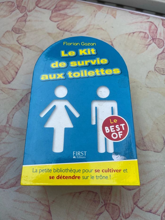 Le kit de survie aux toilettes