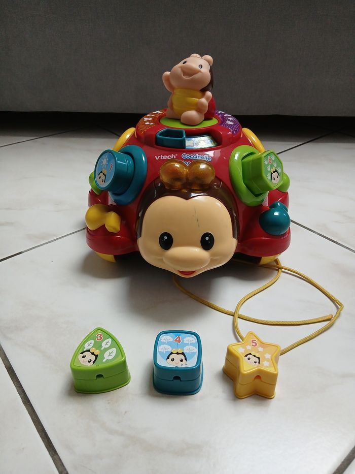Lot de 2 jouets à tirer Vtech - photo numéro 2