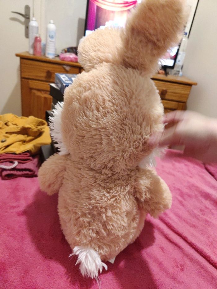 Peluche lapin de pâque - photo numéro 3