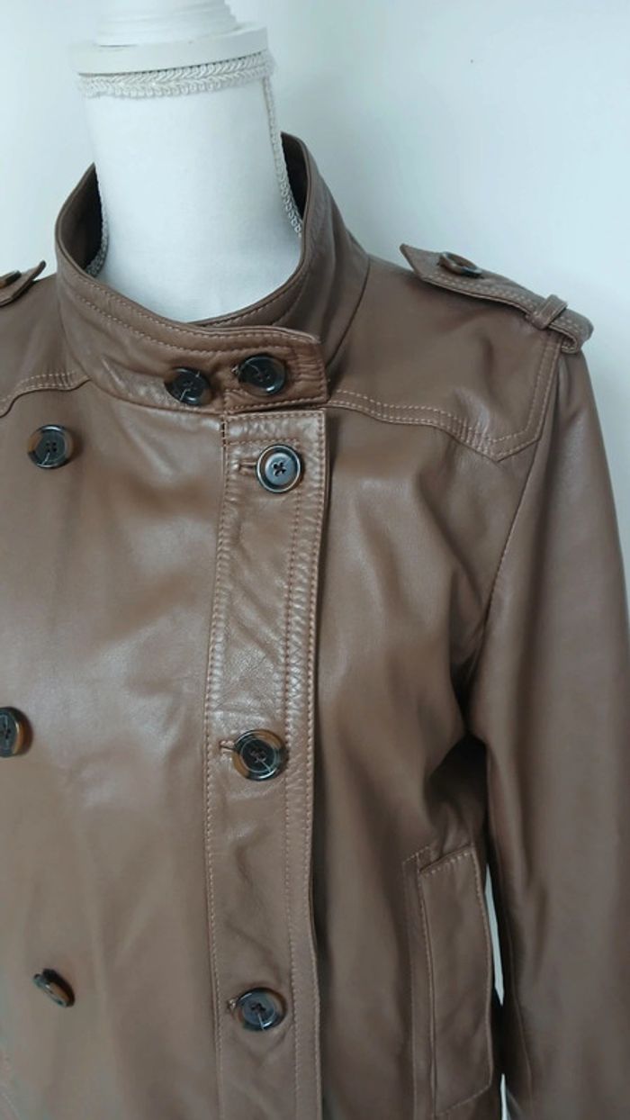 Veste en cuir d'ovin - photo numéro 4