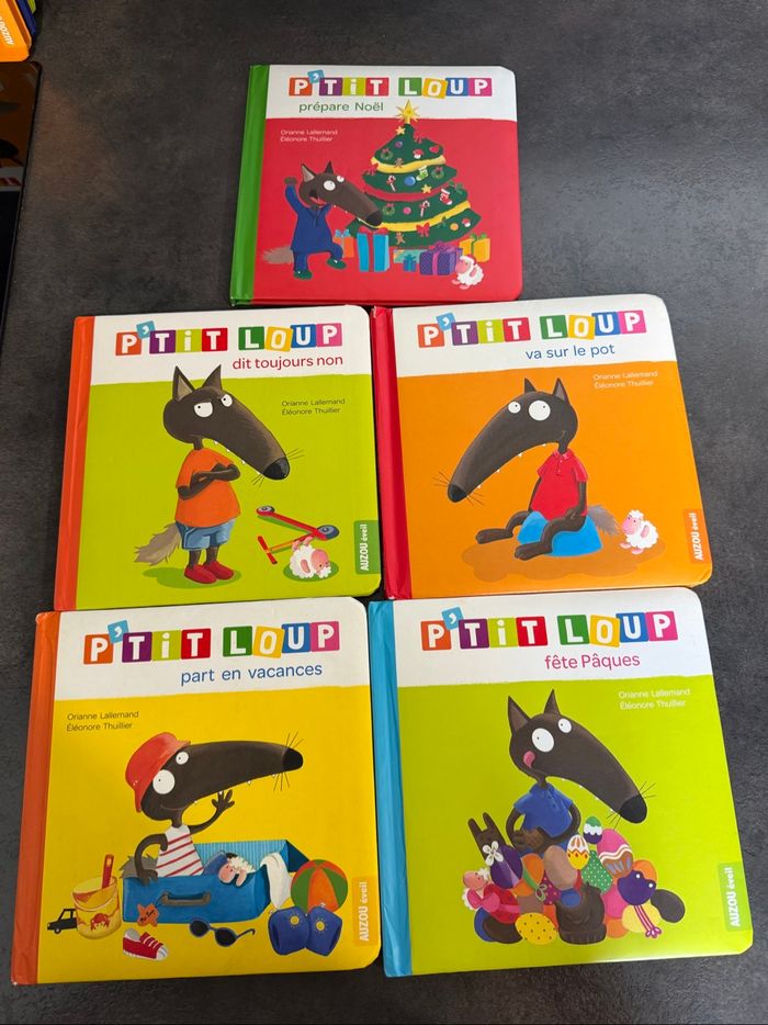 Livres p’tit loup