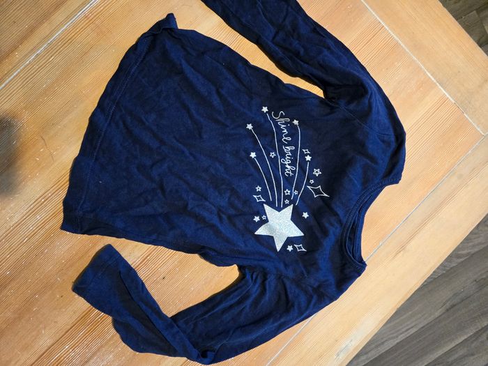 Lot tee shirt manche longue 5ans fille - photo numéro 3