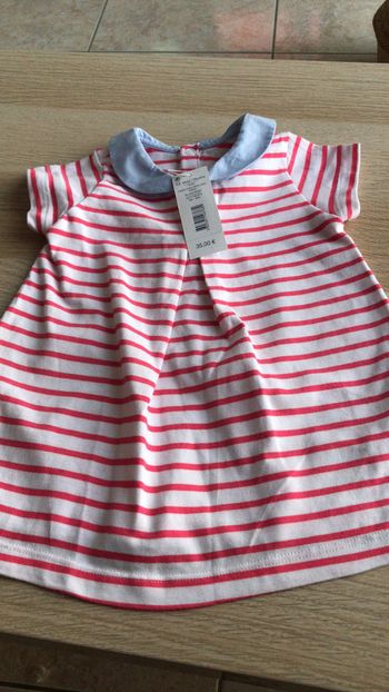 Robe marinière jacadi neuve