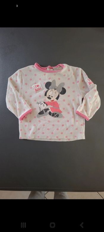 Pull pyjama disney minnie 2 ans