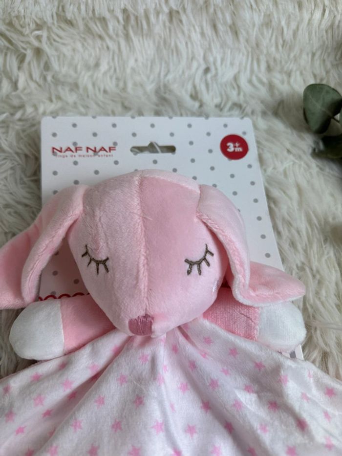 Doudou rose naf naf - photo numéro 2